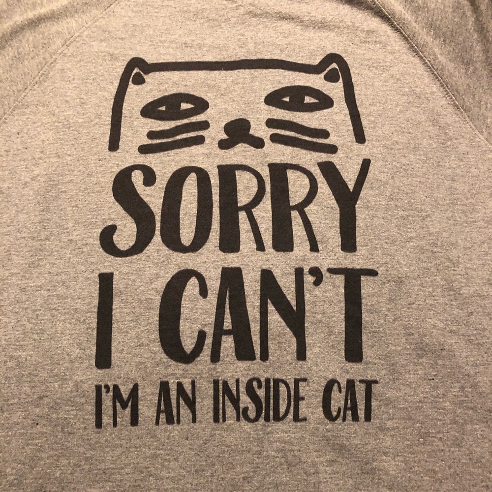 Adorable Plus Size Kitty Sweatshirt